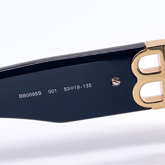 NEW BALENCIAGA BB0095S 001 UNISEX SUNGLASSES BALENCIAGA NEW BALENCIAGA EYEWEAR - Picture 9 of 12